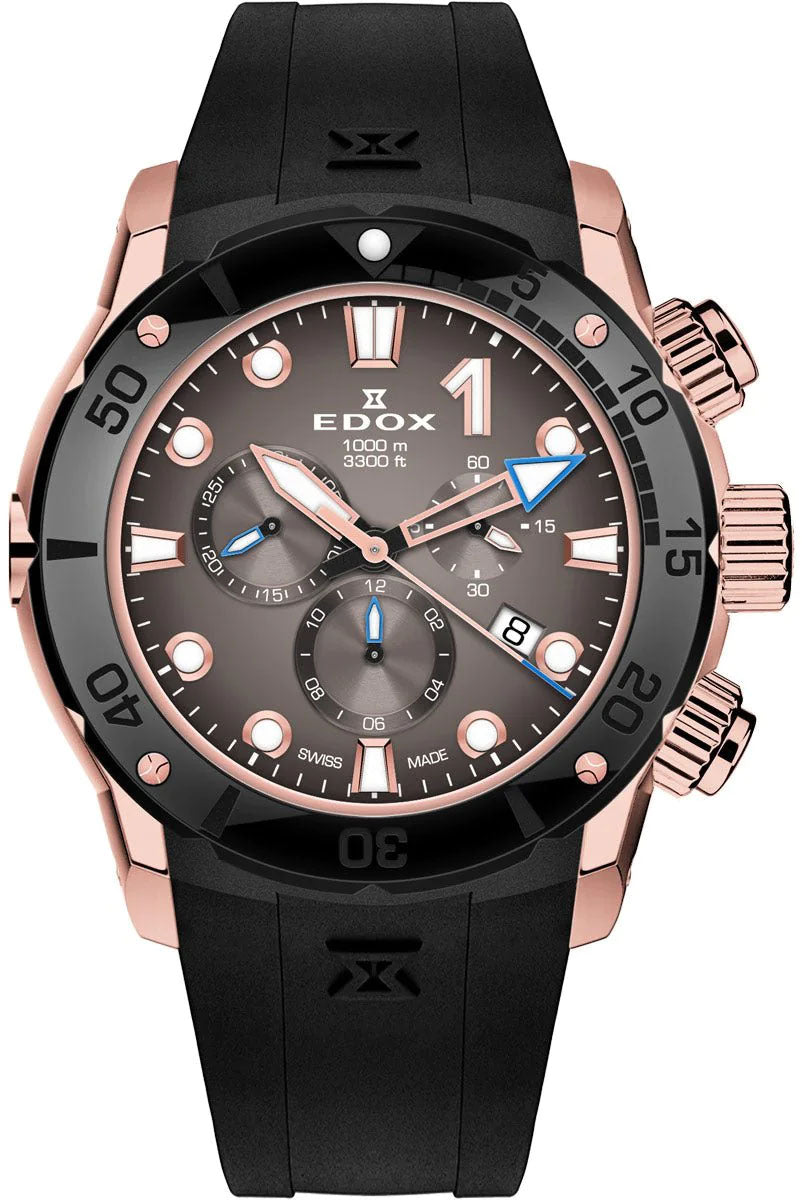Edox CO-1 Titanium PVD 10242 TINRCA BRDR Image 1