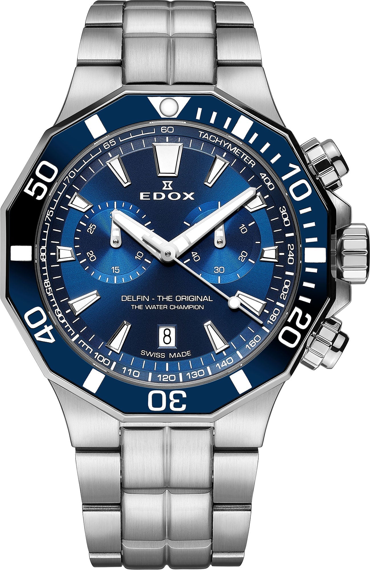 Edox Delfin Bracelet Mens Watch 10112 3BUM BUIN Image 1