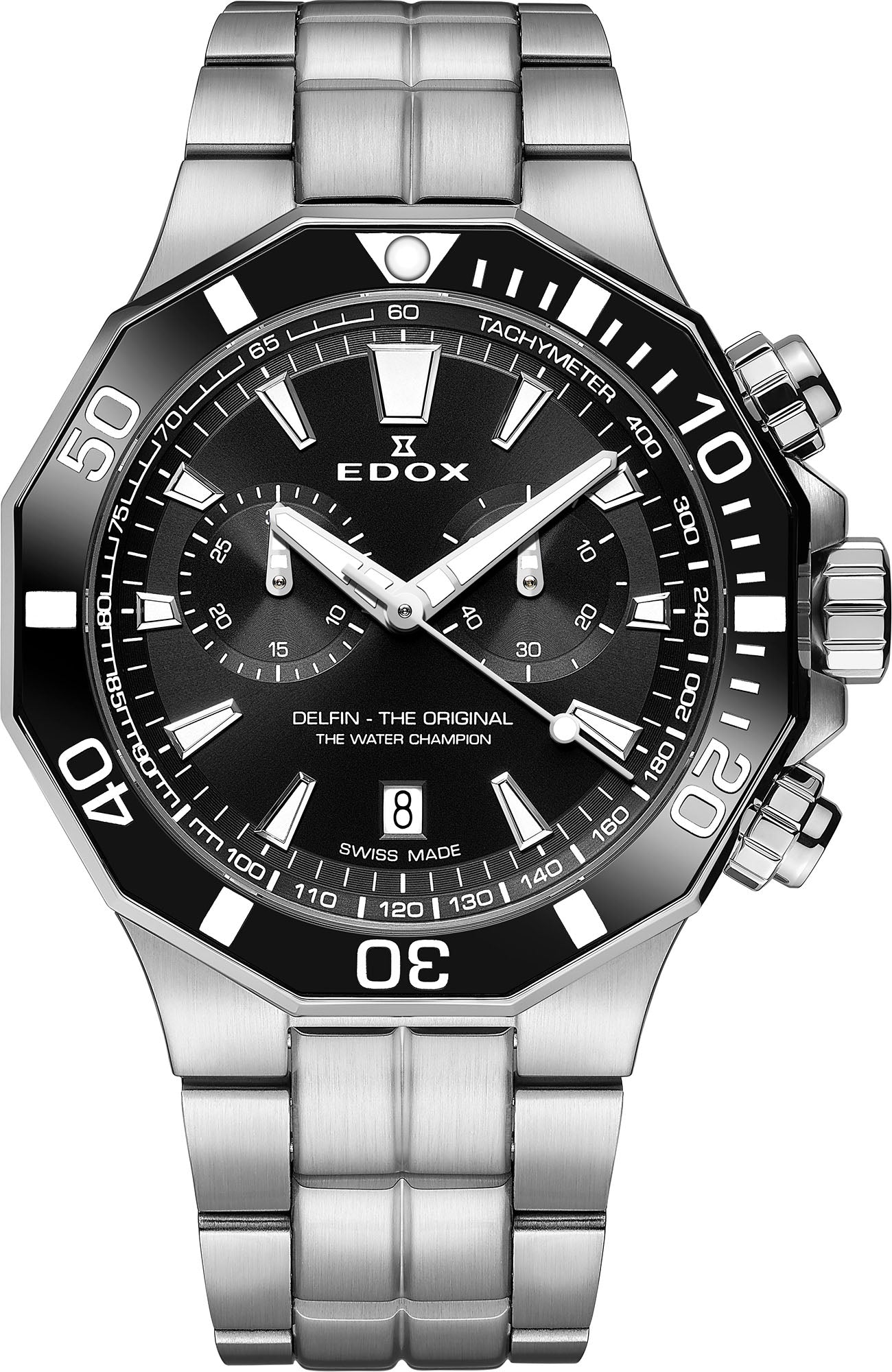 Edox Delfin Bracelet Mens Watch 10112 3NM NIN Image 1
