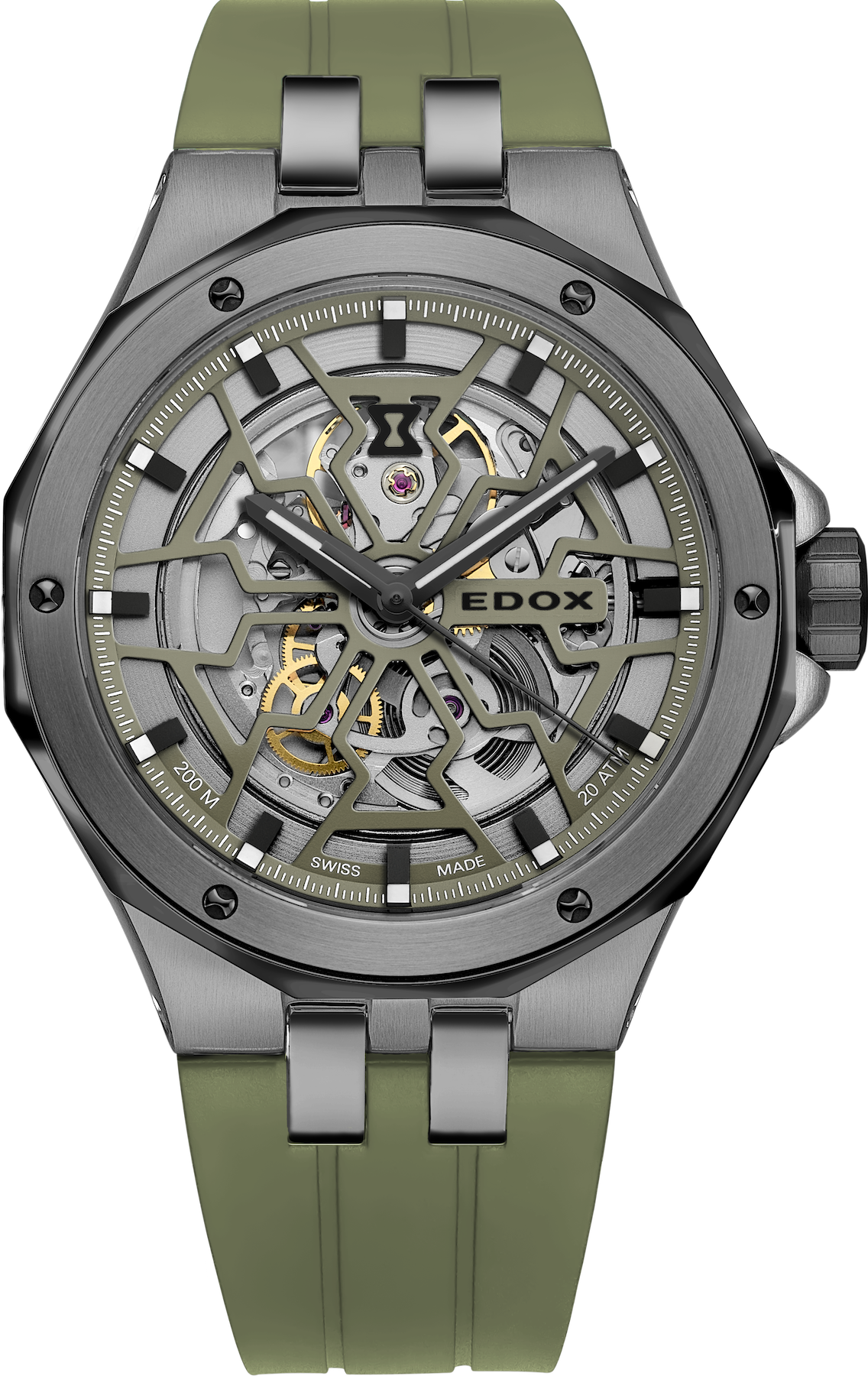 Edox Delfin Mecano Automatic 85303 357GNCAV VONB Image 1