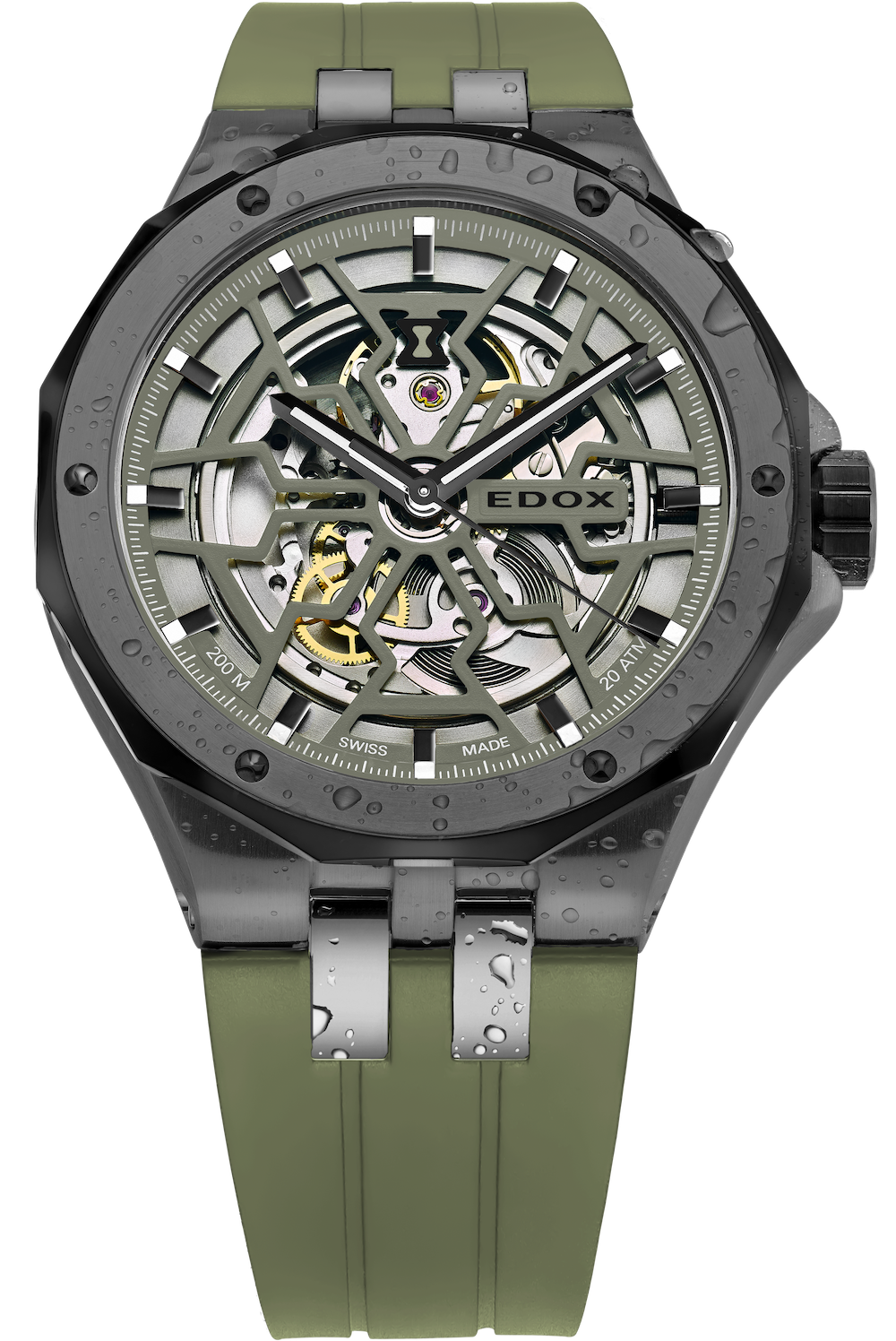 Edox Delfin Mecano Automatic 85303 357GNCAV VONB Image 2