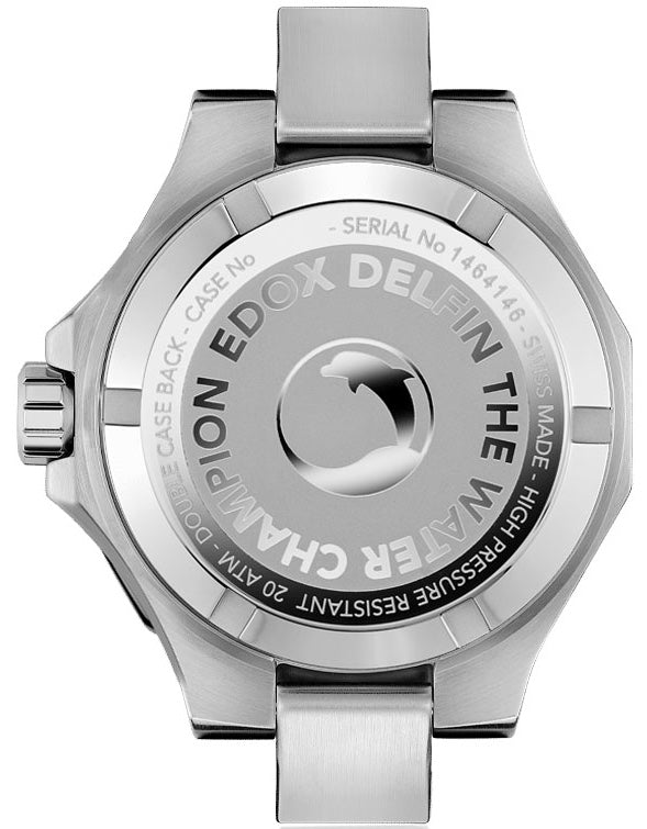 Edox Delfin The Original Day Date Watch 88008 3M BUIN Image 2