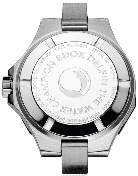 Edox Delfin The Original Lady Quartz 3 Hands Special Edition Watch 53020 3M BUDDR Image 2