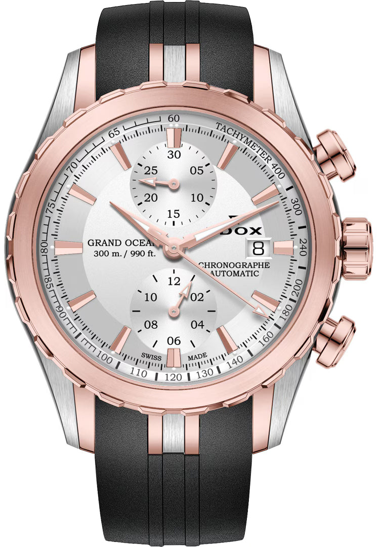 Edox Grand Ocean Chronograph Watch 09800 357RCA AIR Image 1