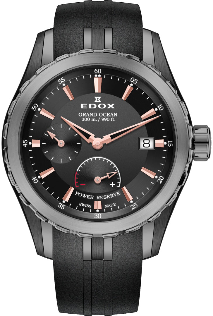 Edox Grand Ocean Power Reserve Small Second Watch 94500 357GNCA NIR Image 1