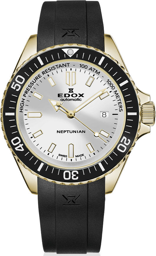 Edox Neptunian Automatic Watch 80120 37JCA AID Image 1