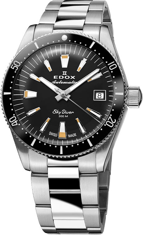 Edox Skydiver 38 Date Automatic Watch 80131 3NM NIB Image 1
