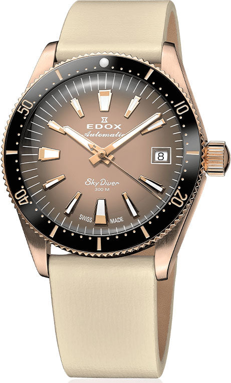 Edox Skydiver 38 Date Special Edition Watch 80131 37RNC VDBEI Image 1