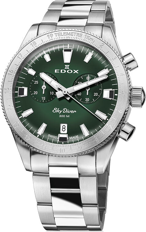 Edox Skydiver Chronograph Limited Edition Watch 10116 3 VIDN Image 4