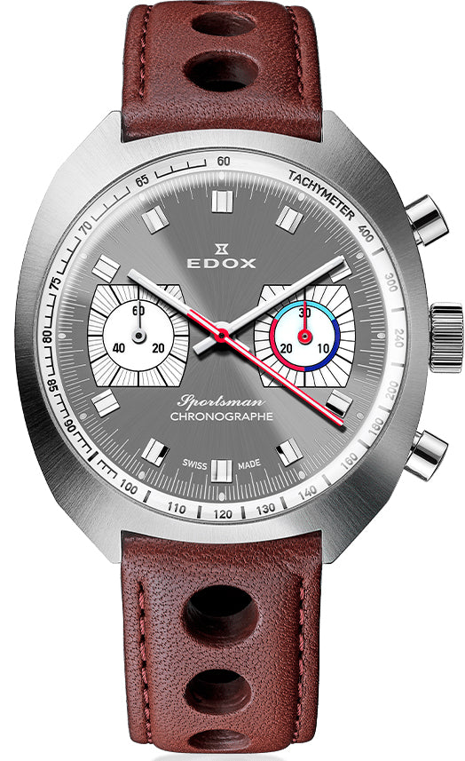 Edox Sportman Automatic Chrono Limited Edition Watch 08202 3G GIN Image 1