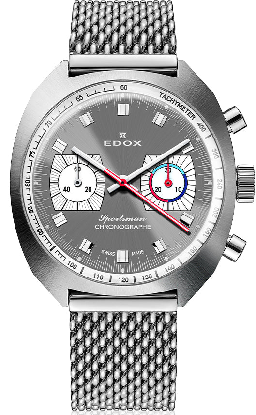 Edox Sportman Automatic Chrono Limited Edition Watch 08202 3G GIN Image 2