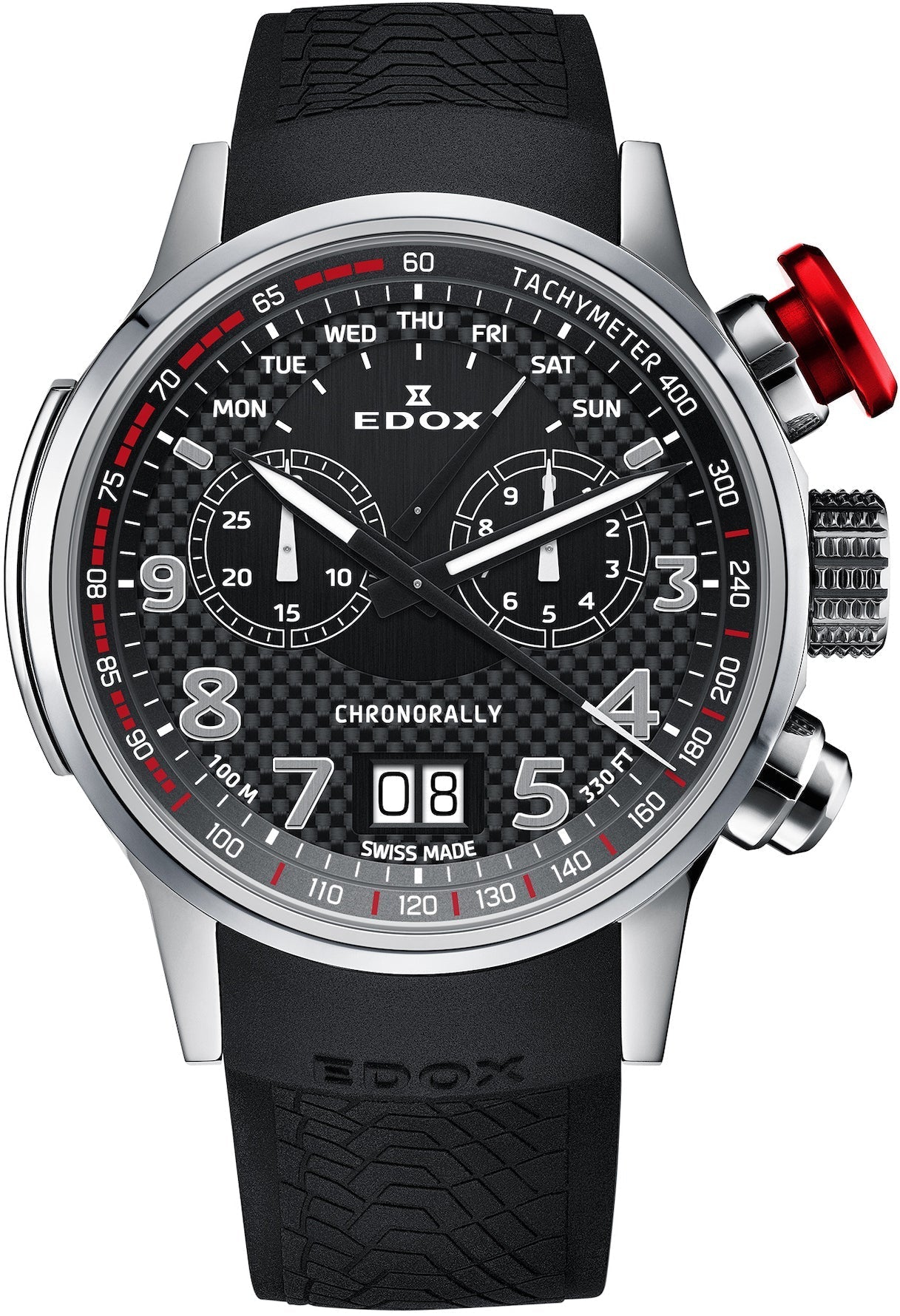 Edox Watch Chronorally Chronograph 38001 TIN NRO3 Image 1