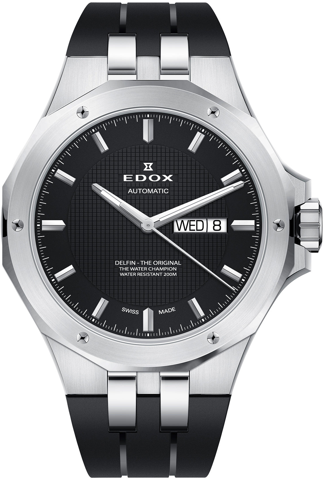 Edox Watch Delfin Automatic Day Date D 88005 3CA NIN Image 1