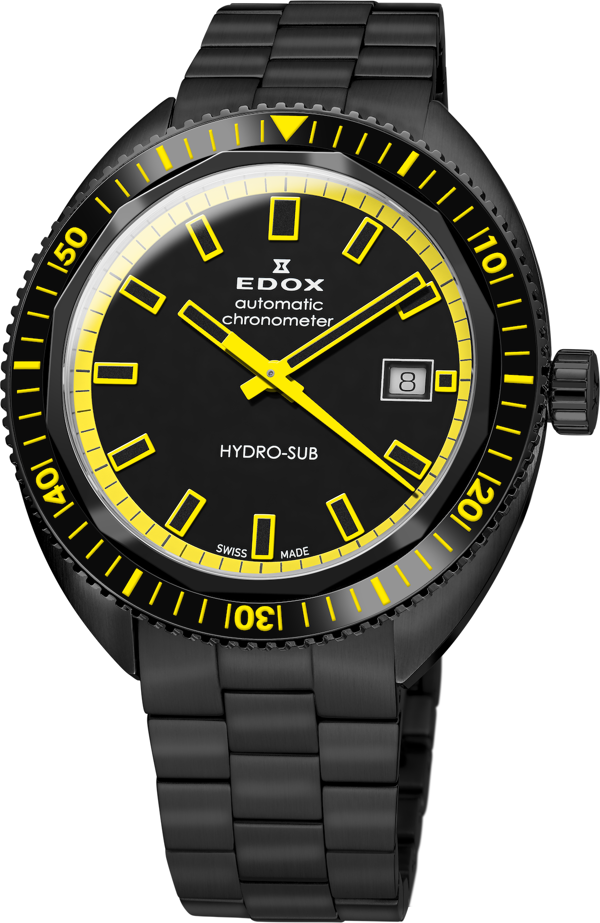 Edox Watch Hydro-Sub 1965 Limited Edition 80128 37NJM NIJ Image 1