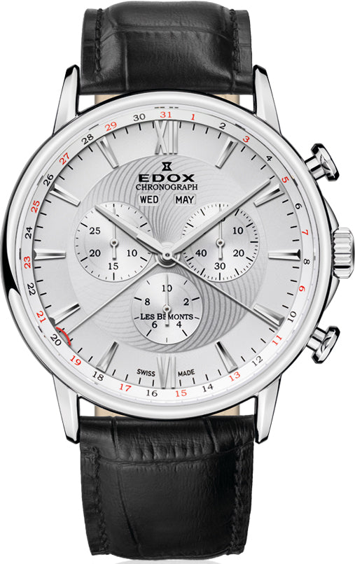 Edox Watch Les Bemonts Chrono Quartz 10501 3 AIN Image 1