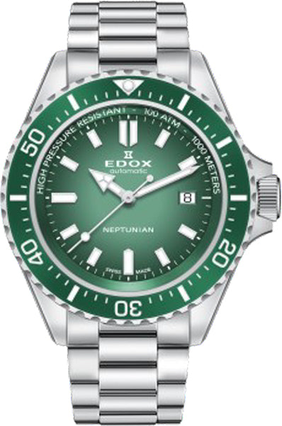Edox Watch Skydiver Neptunian Automatic Shrek D 80120 3VM VDN1 Image 1