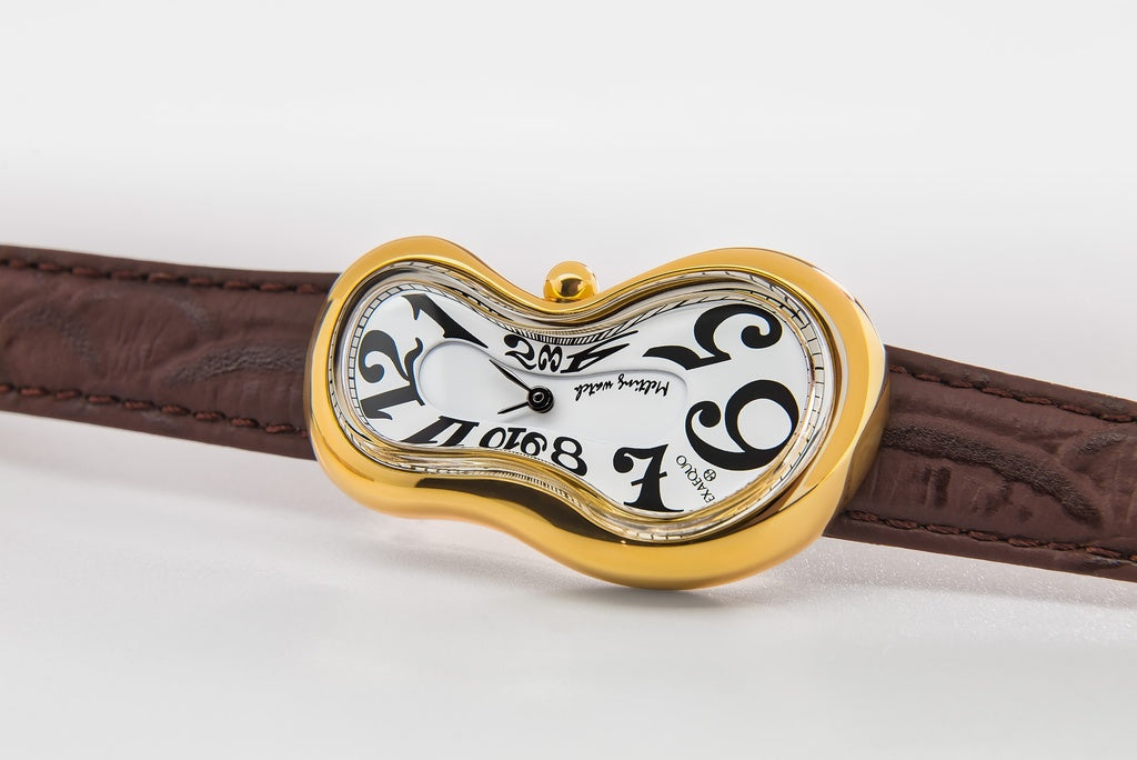 Exaequo Classic Melting PVD Yellow Gold White Dial Watch EX0002.0052 Image 3