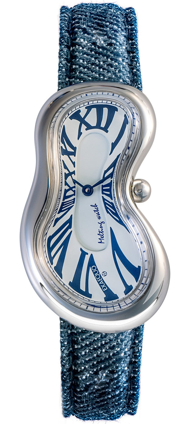 Exaequo Classic Melting SS 316L White Denim Watch EX0001.0012 Image 1