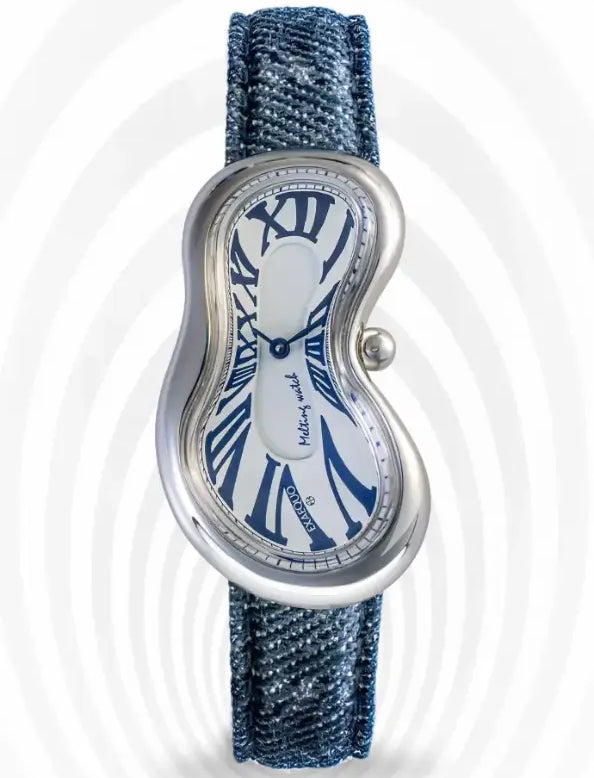 Exaequo Classic Melting SS 316L White Denim Watch EX0001.0012 Image 6