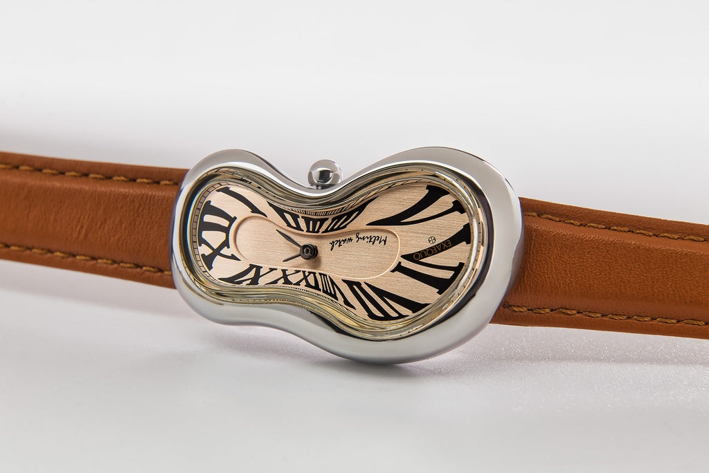 Exaequo Classic Melting SS Rose Gold Dial Watch EX0001.0010 Image 3