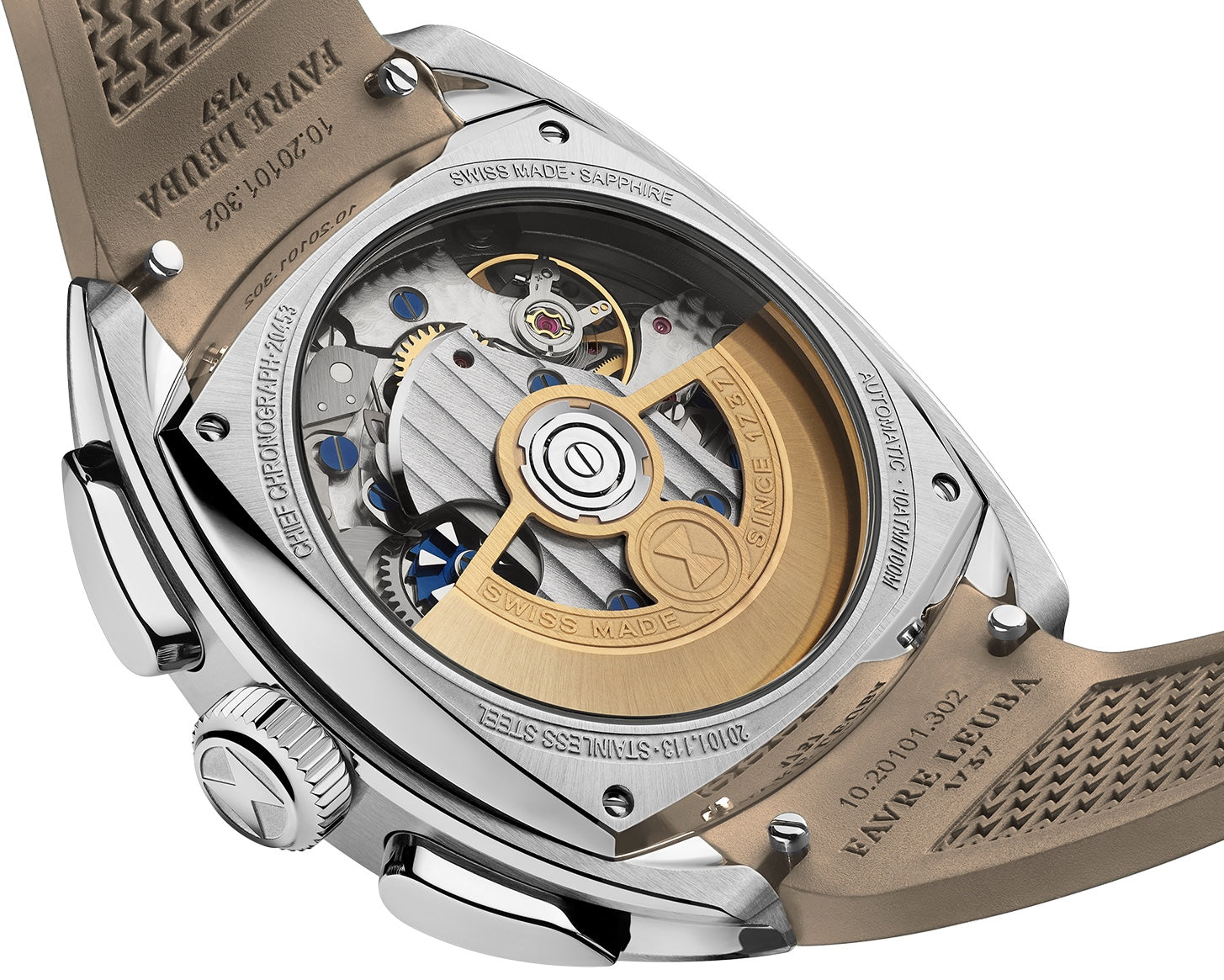 Favre Leuba Chief Chronograph Dune Watch 00.20101.113.08.308 Image 3