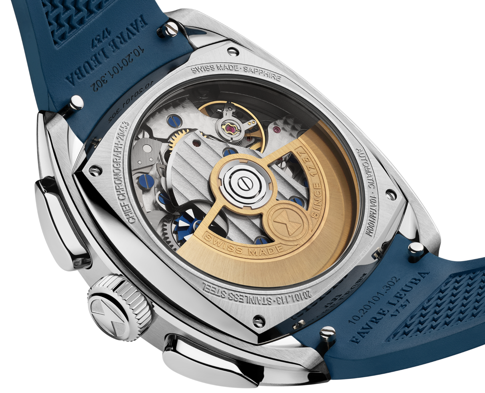 Favre Leuba Chief Chronograph Watch 00.20101.113.02.302 Image 4