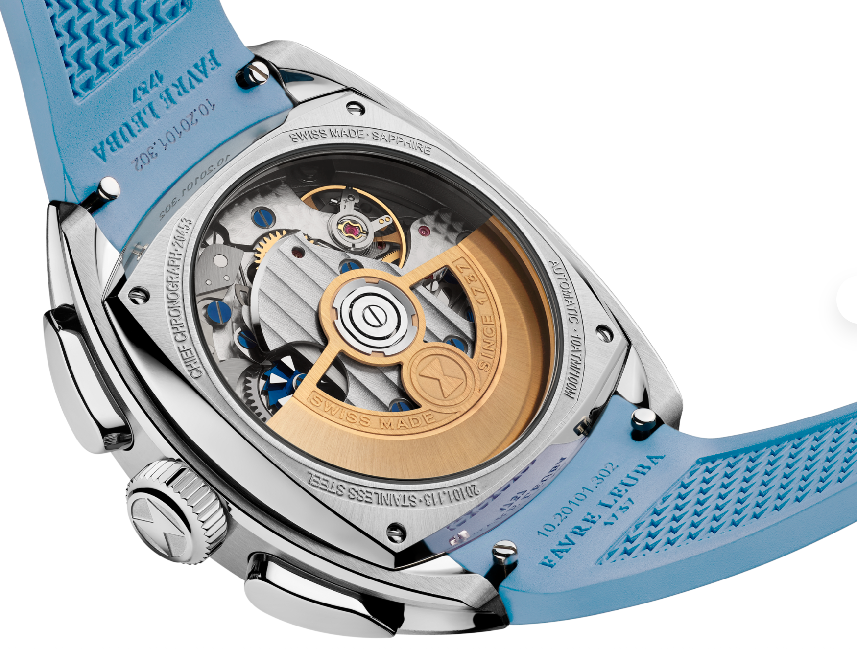 Favre Leuba Chief Chronograph Watch 00.20101.113.04.304 Image 4