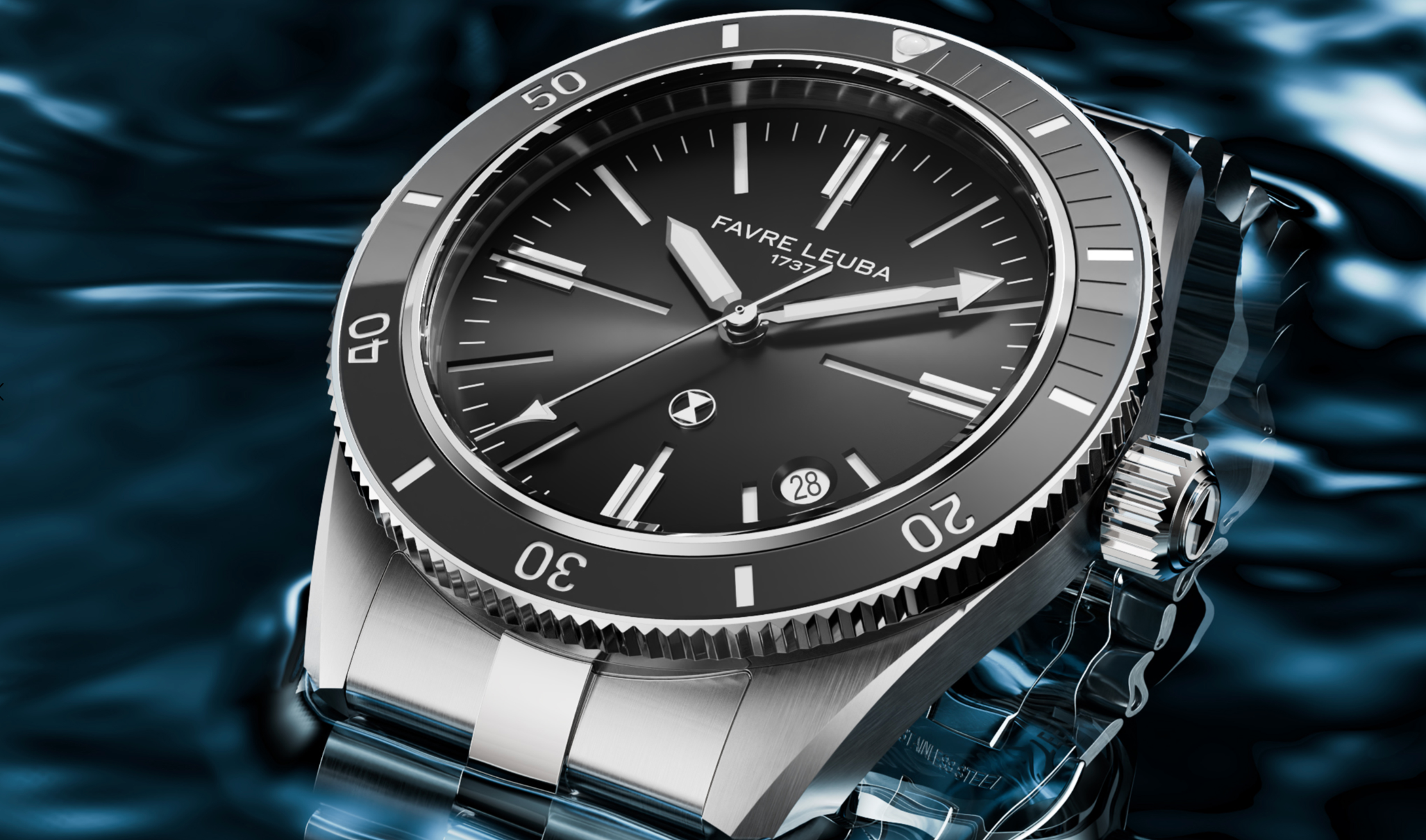 Favre Leuba Deep Blue Renaissance Watch 00.20308.101.06.200 Image 7