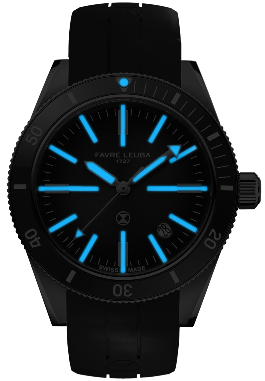 Favre Leuba Deep Blue Renaissance Watch 00.20308.101.06.301 Image 4