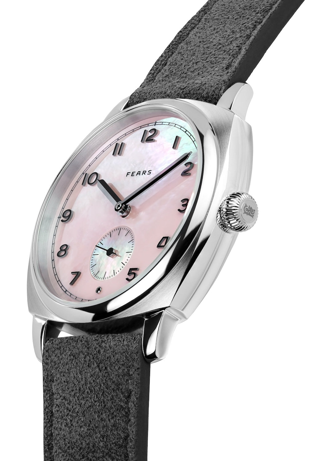Fears Brunswick 38 Orchid Alcantara Watch BS23800B.117.000 Image 2