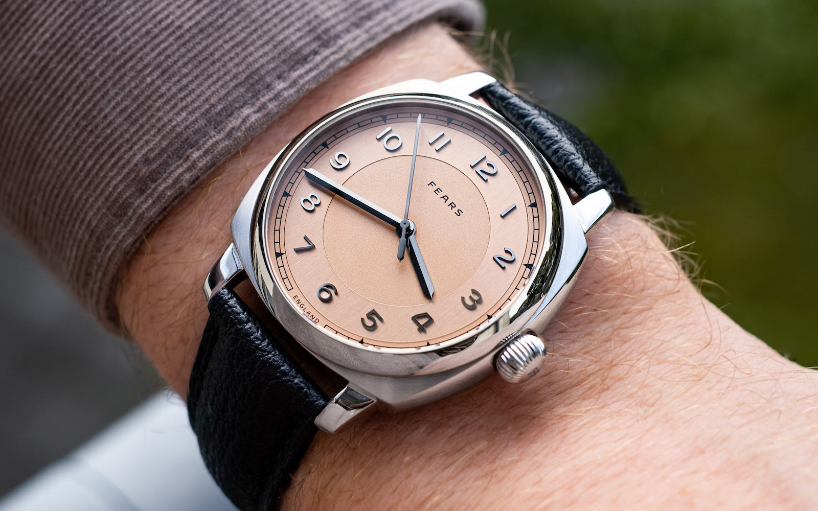 Fears Brunswick 40 Copper Salmon Watch BS24000A.020.047 Image 2