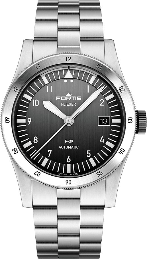Fortis Flieger F-39 Automatic Black Watch F4220015 Image 1