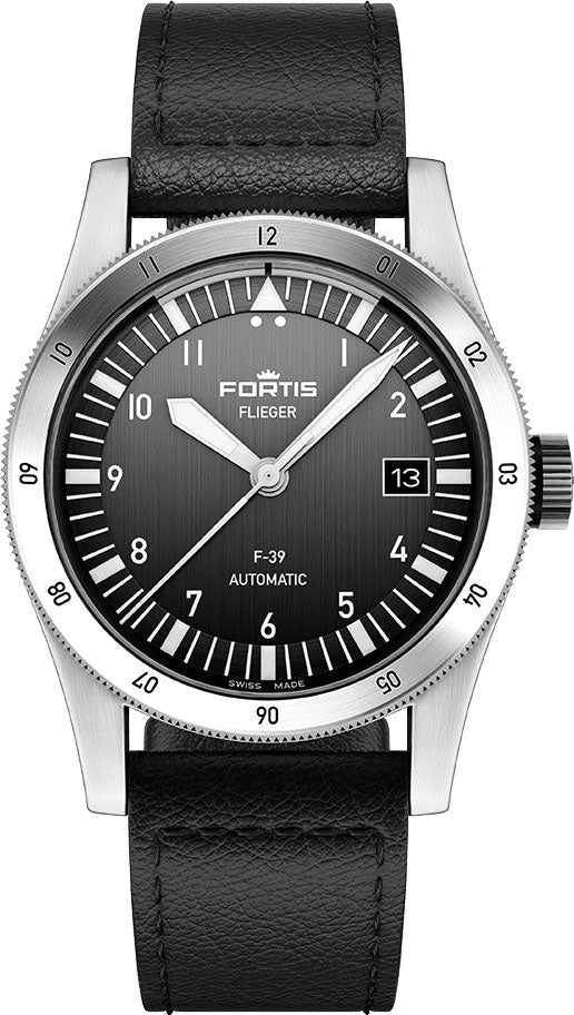 Fortis Flieger F-39 Automatic Black Watch F4220016 Image 1