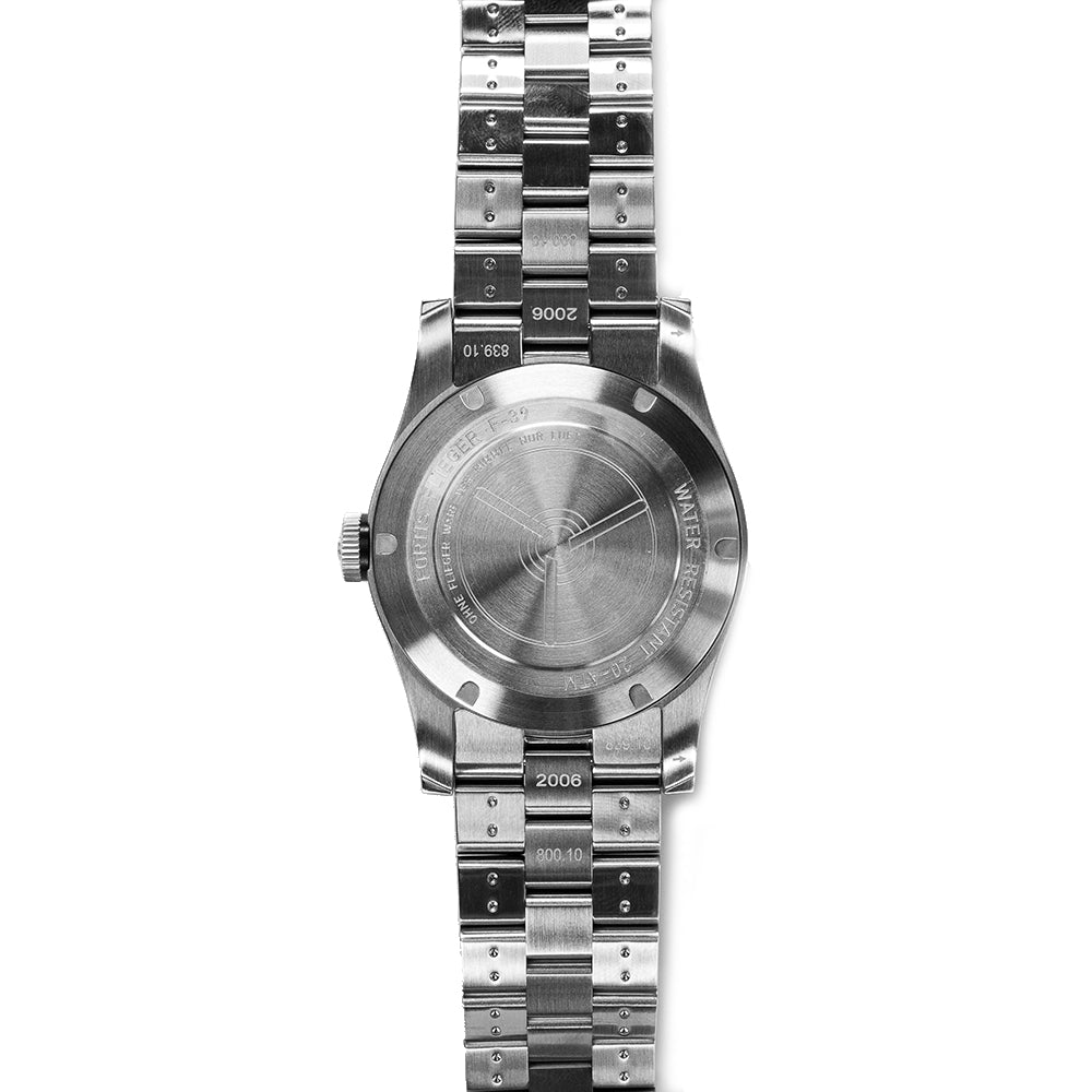 Fortis Flieger F-39 Automatic On Block Bracelet Watch F4220005 Image 7