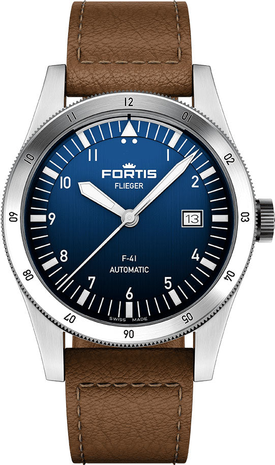 Fortis Flieger F-41 Automatic Liberty Blue Watch F4220025 Image 1