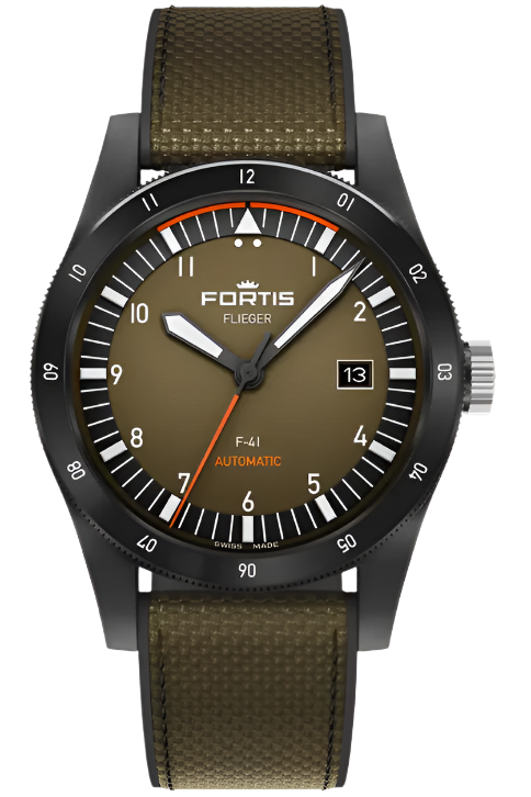 Fortis Flieger F-41 Tactical Green Watch F4220031 Image 1