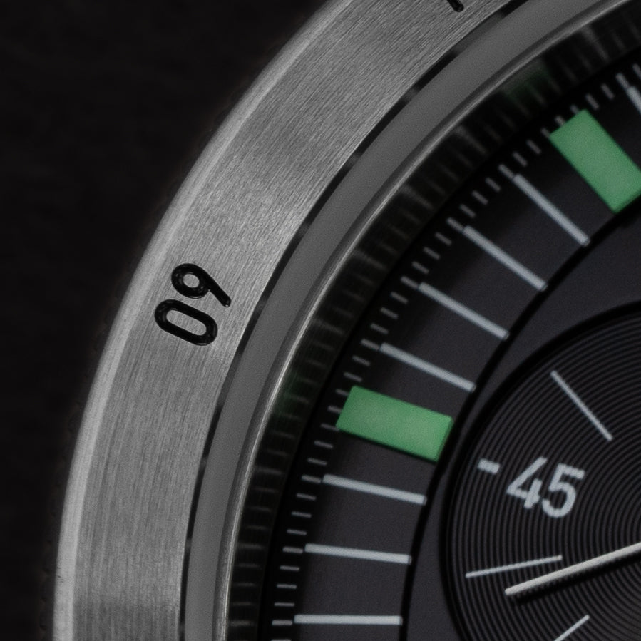 Fortis Flieger F-43 Bicompax On Aviator Strap Watch F4240005 Image 2