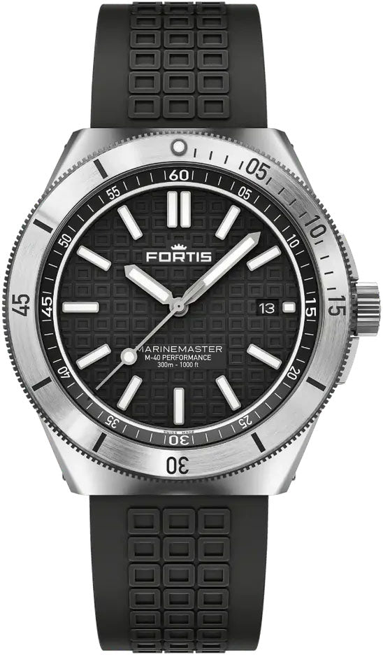 Fortis Marinemaster M-40 Gravity Black Watch F8120026 Image 1