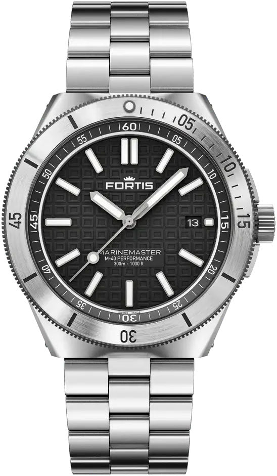 Fortis Marinemaster M-40 Gravity Black Watch F8120027 Image 1