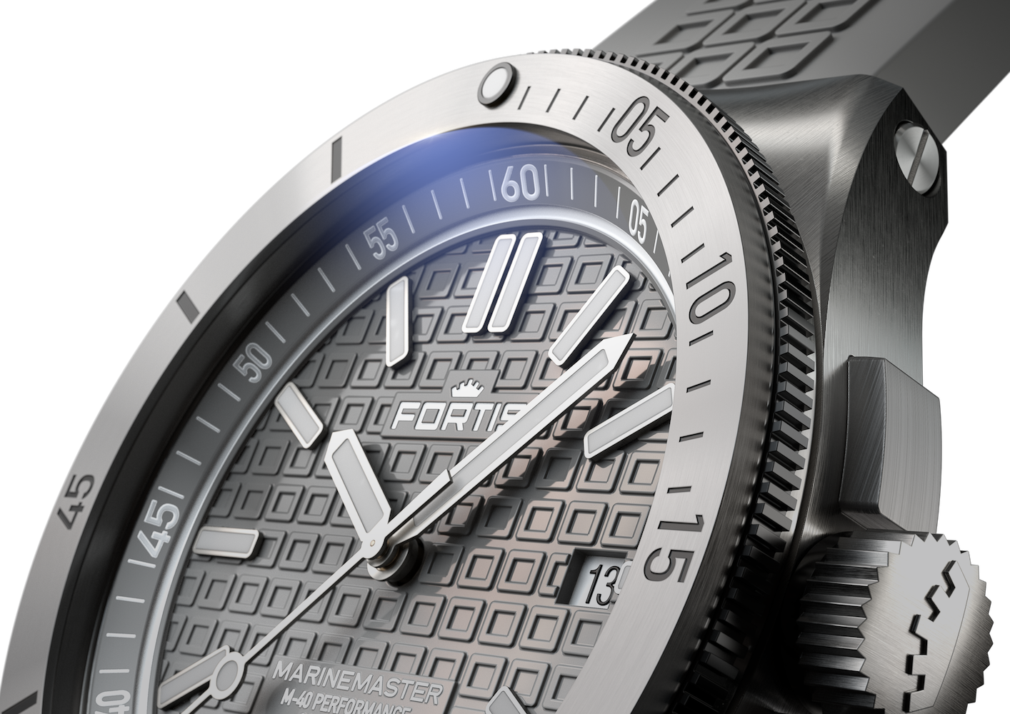 Fortis Marinemaster M-40 Rockstone Gray Watch F8120005 Image 2