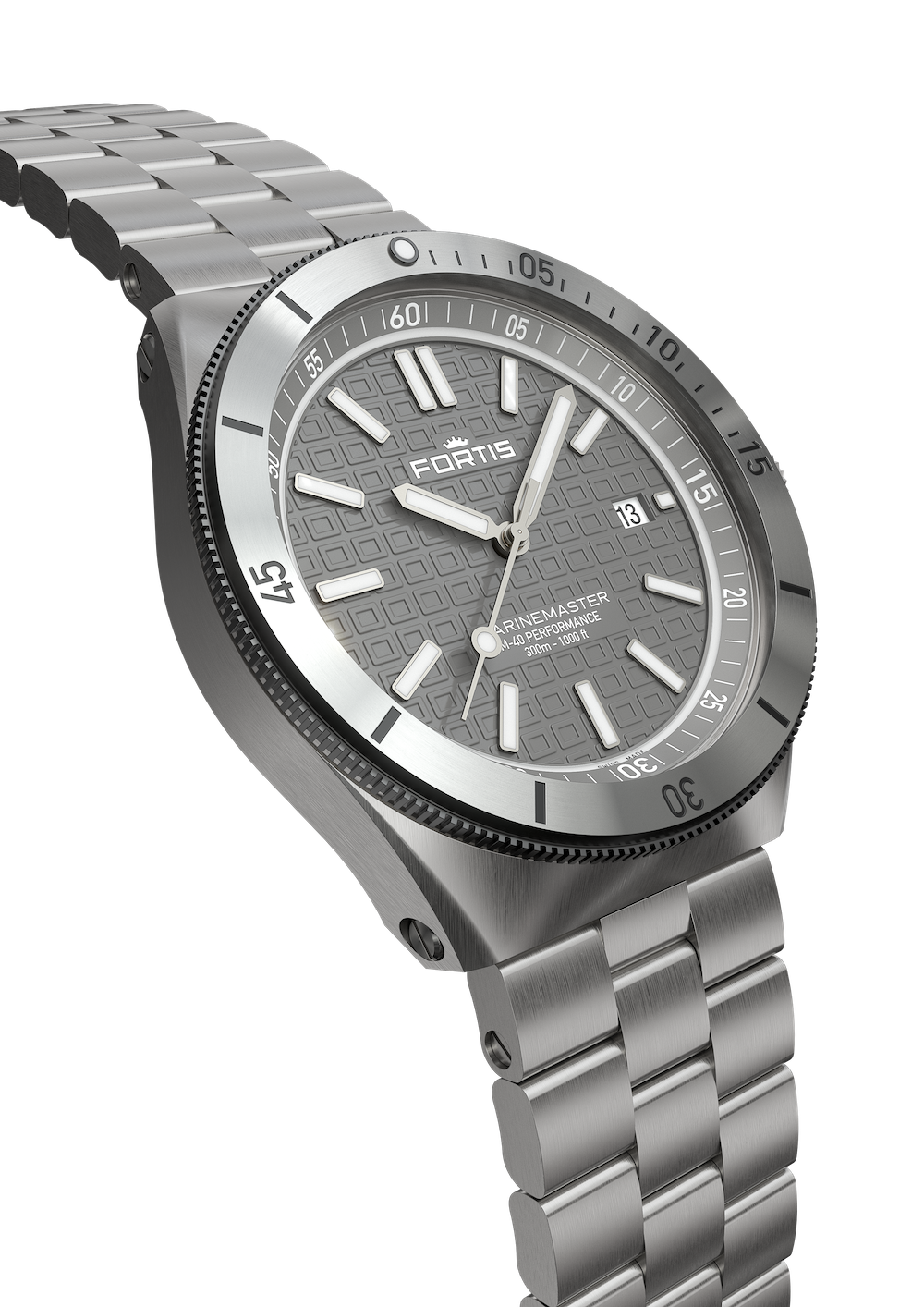 Fortis Marinemaster M-40 Rockstone Gray Watch F8120006 Image 6