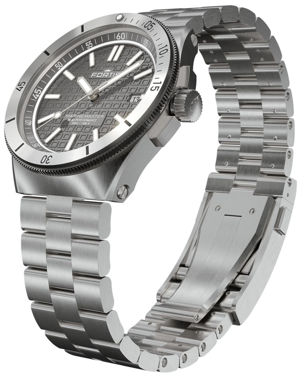 Fortis Marinemaster M-40 Rockstone Gray Watch F8120006 Image 8