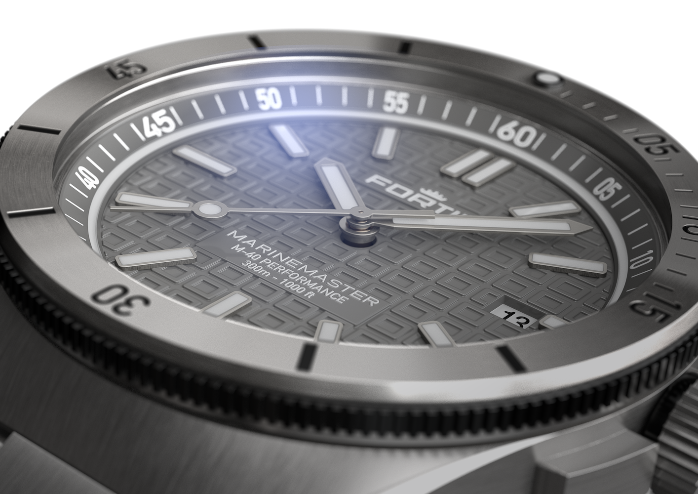 Fortis Marinemaster M-40 Rockstone Gray Watch F8120006 Image 9