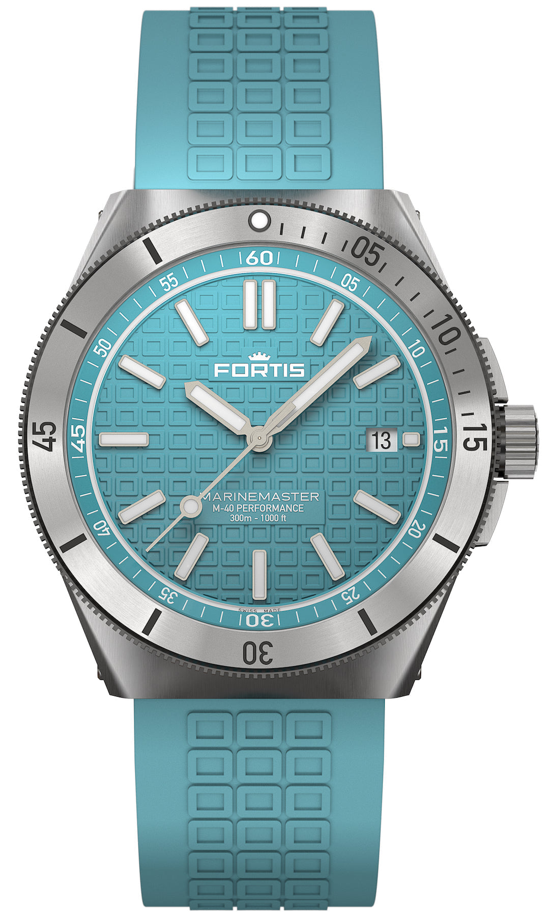 Fortis Marinemaster M-40 Serenity Blue Watch F8120003 Image 1