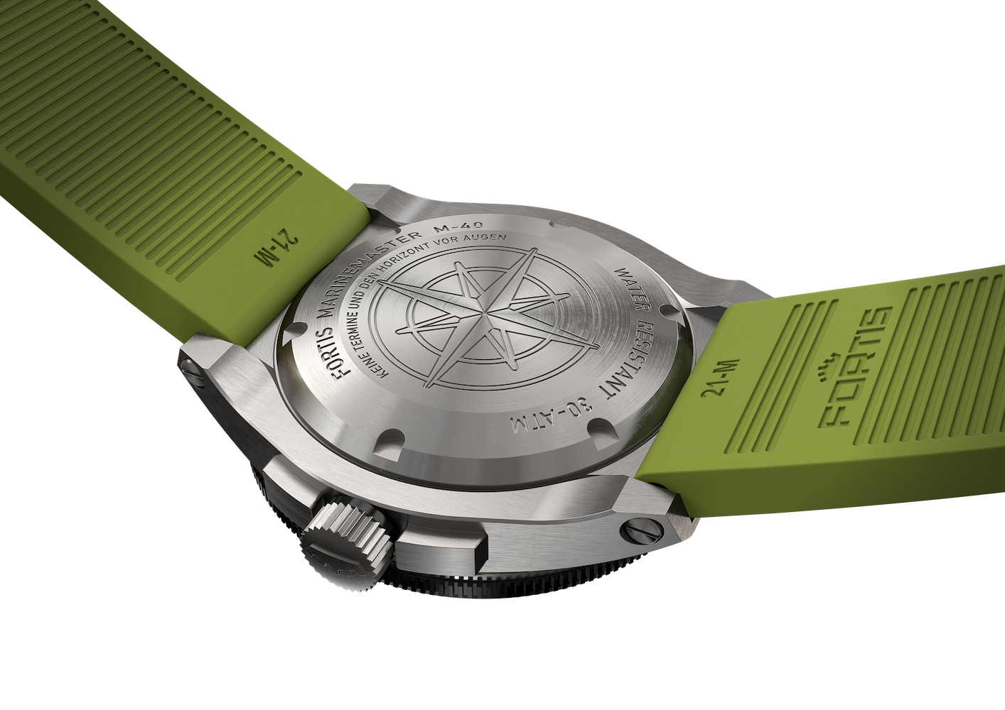 Fortis Marinemaster M-40 Woodpecker Green Watch F8120007 Image 2