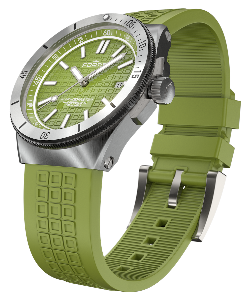 Fortis Marinemaster M-40 Woodpecker Green Watch F8120007 Image 8