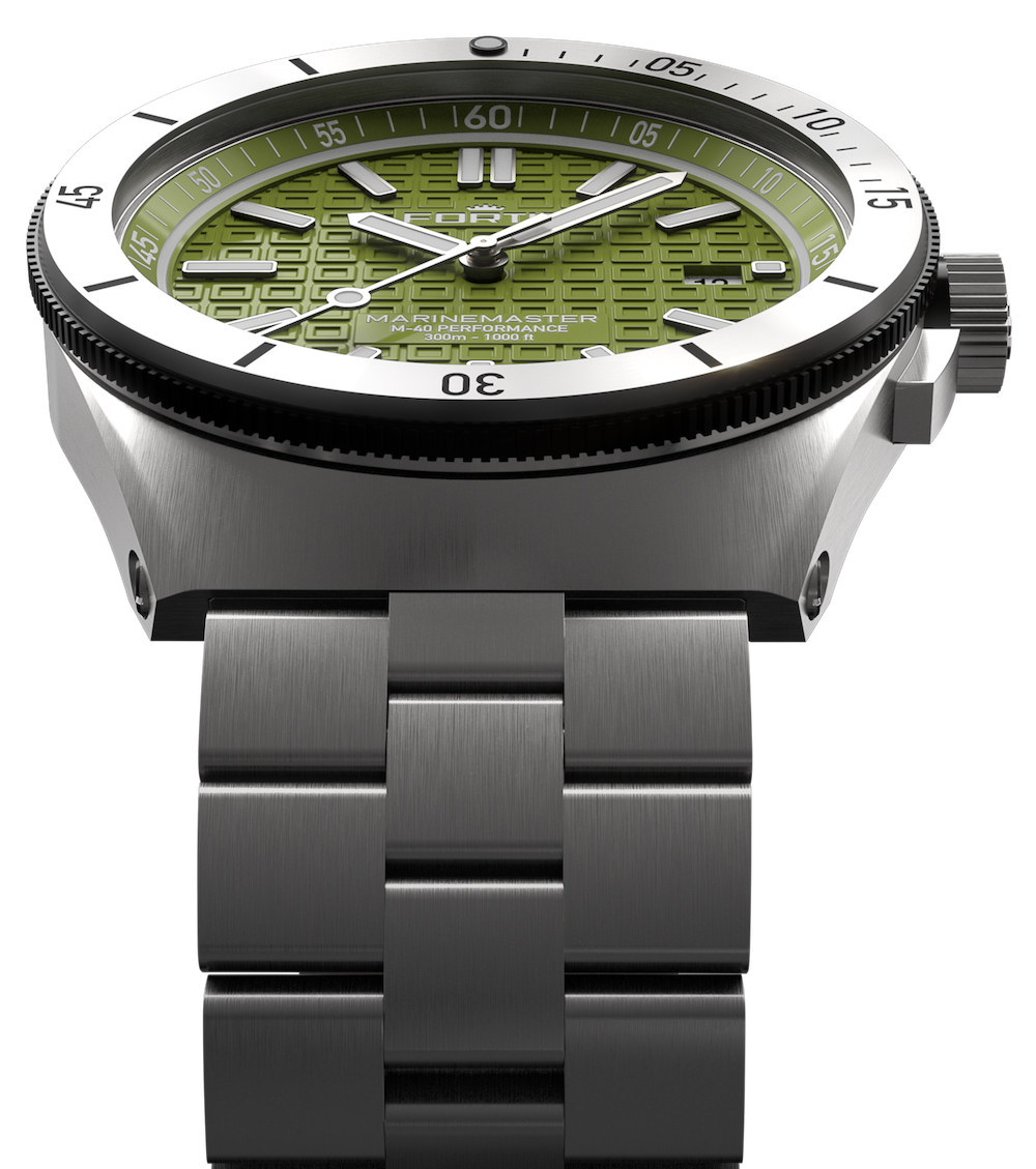 Fortis Marinemaster M-40 Woodpecker Green Watch F8120008 Image 6