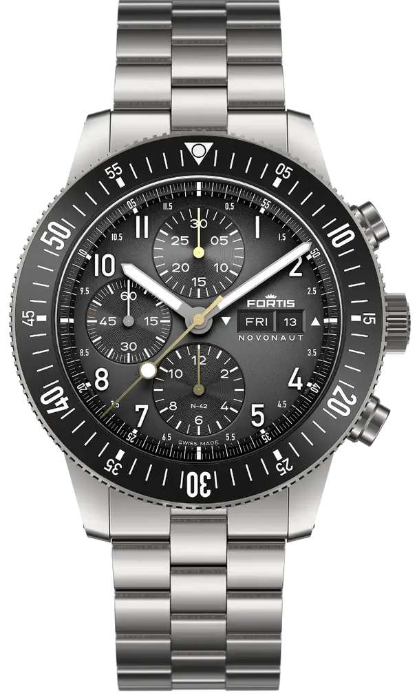 Fortis Novonaut N-42 Titanium Legacy Watch F2040017 Image 1