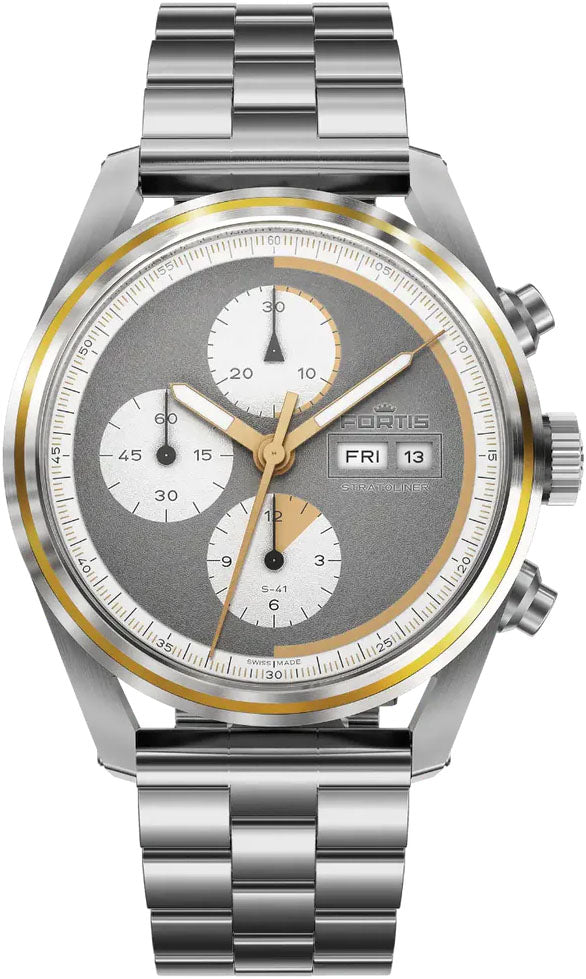 Fortis Stratoliner S-41 Cool Gray Supernova Limited Edition Watch F2340012 Image 1