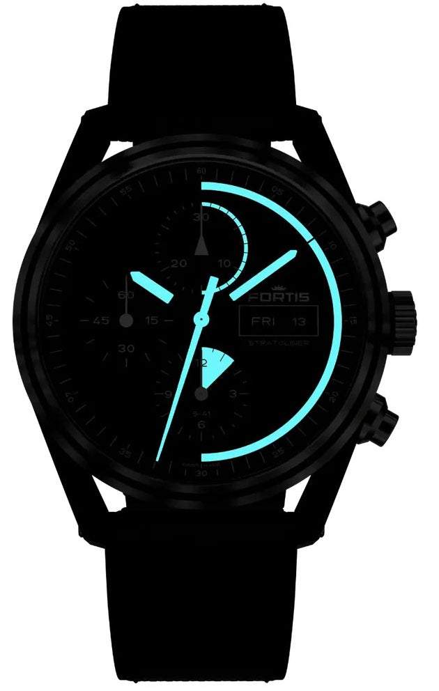 Fortis Stratoliner S-41 Gravity Black Watch F2340018 Image 2